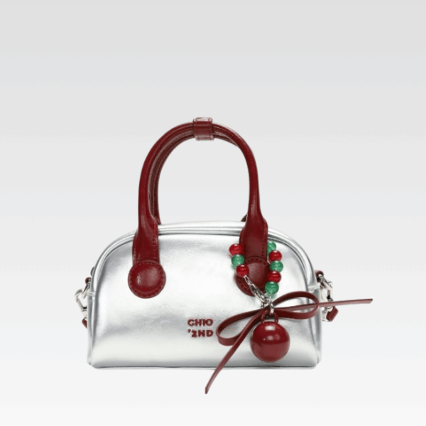 T050 túi đeo chéo chio bạc